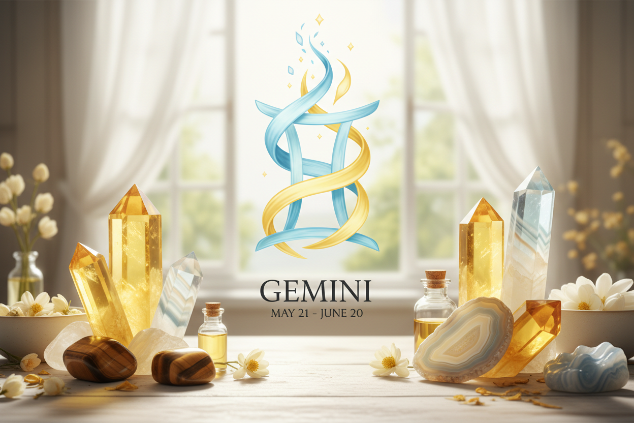Gemini Crystals – Best Healing Stones for Gemini Zodiac Sign