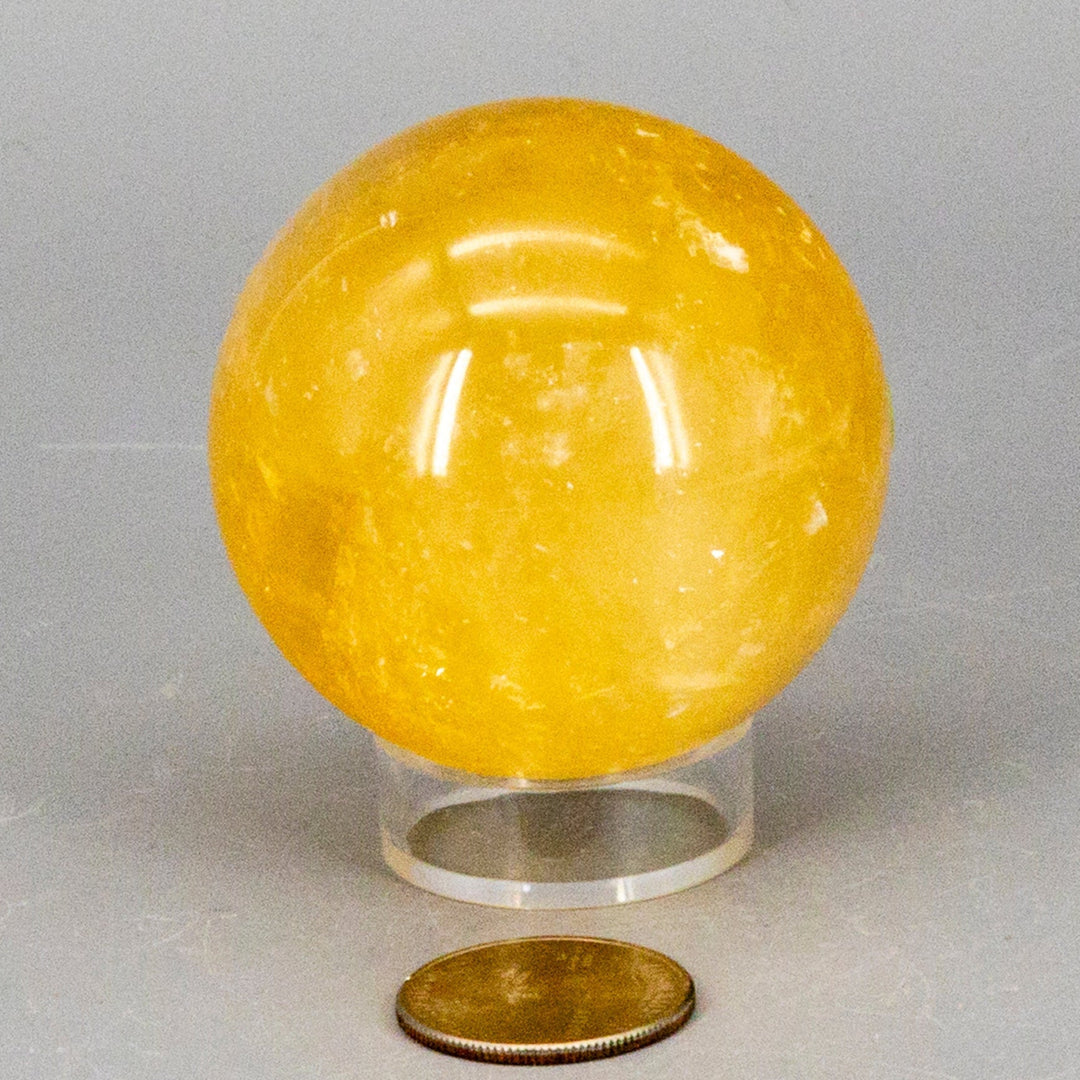 Yellow Calcite Crystal: Joy, Confidence & Mental Clarity