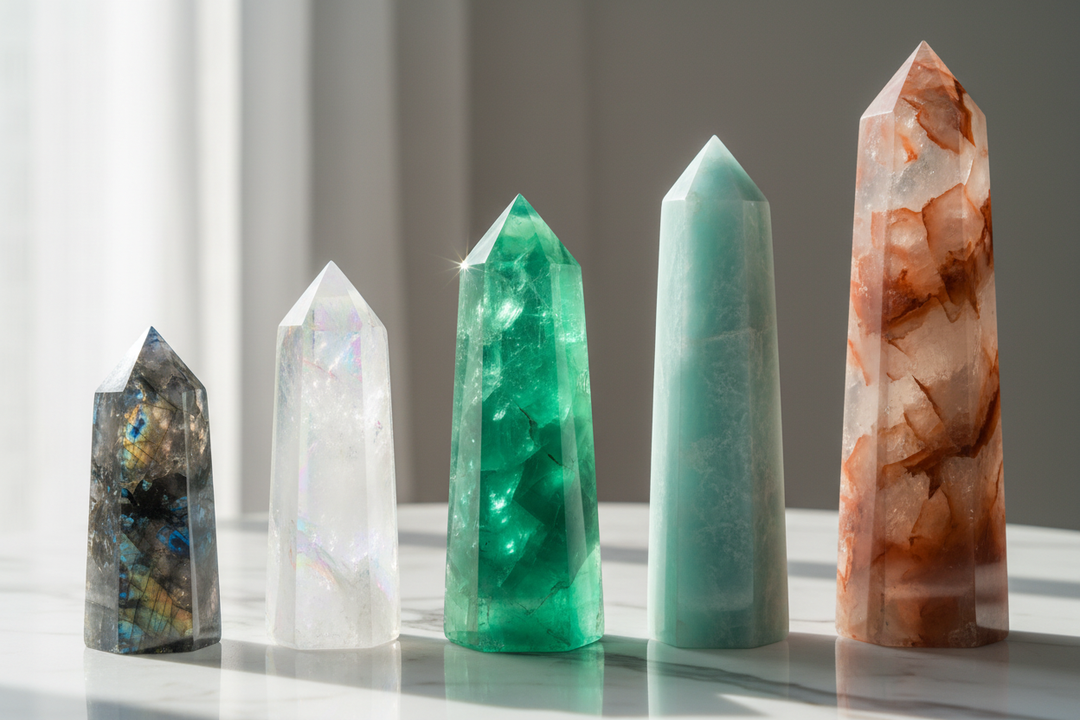 Crystal Towers, Wands & Obelisks: Why This Shape Is So Popular