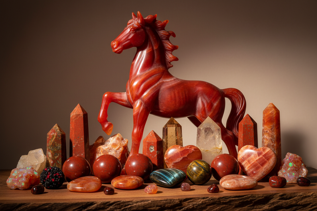 Best Crystals for the Fire Horse Year
