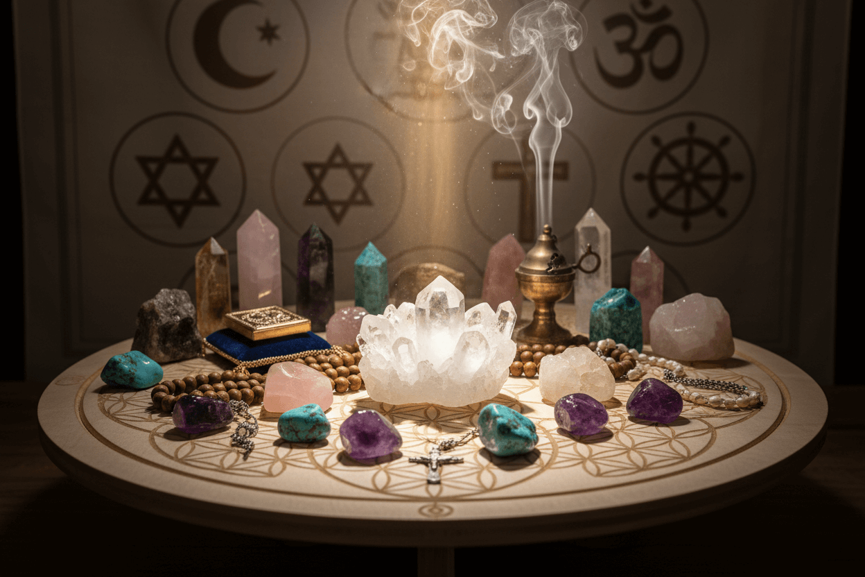 How Are Crystals Used in Religion? Sacred Stones Across Faiths