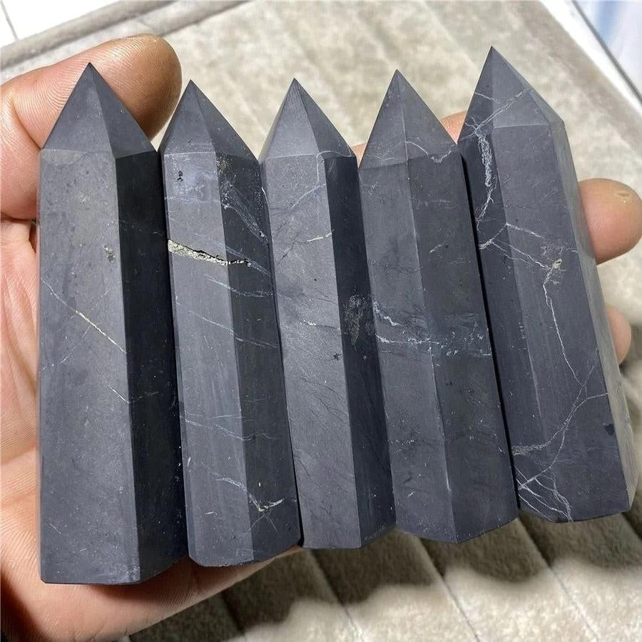 Shungite Crystal: EMF Protection, Purification & Grounding