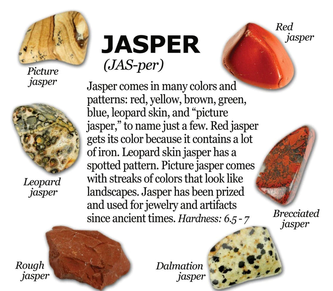 Jasper Crystal: Grounding, Nurturing & Earth's Colorful Healer
