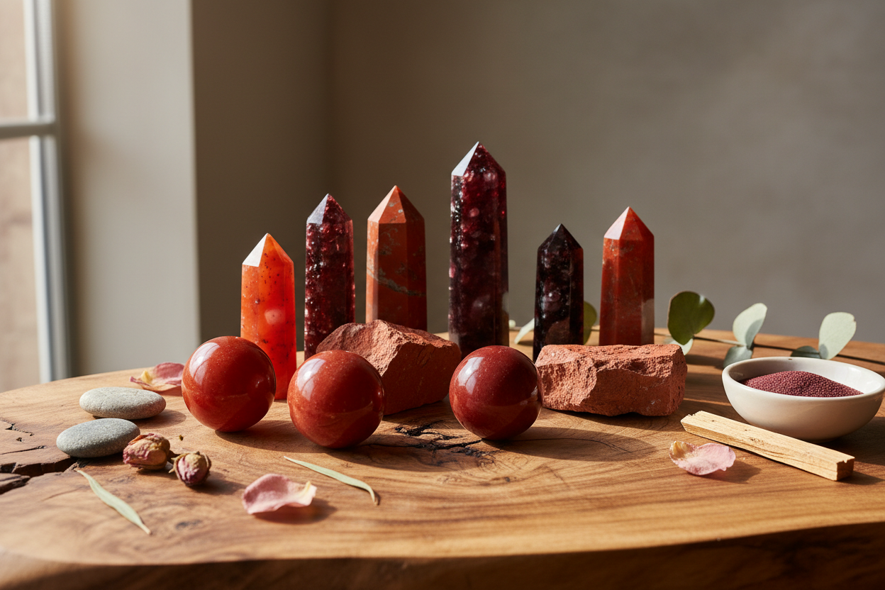 Red Crystals: Meaning, Properties & Powerful Uses