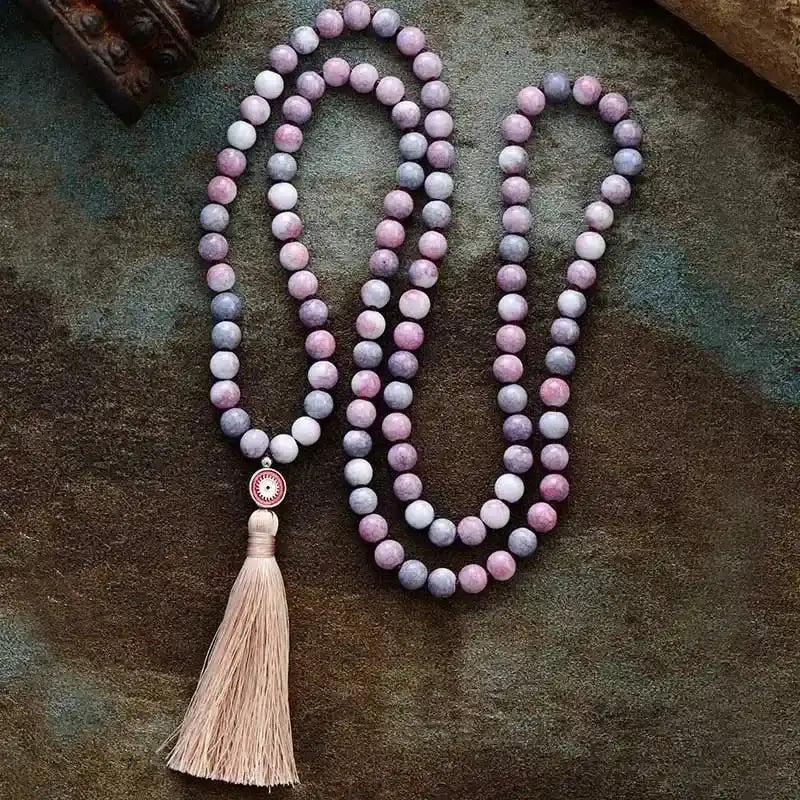 108 Beads Healing Crystal Malas & Bracelets