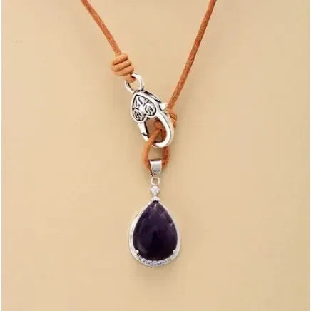 108 Beads Healing Crystal Malas & Bracelets-Necklaces-Ali-SKN1912002 Amethyst-Crystal Destiny