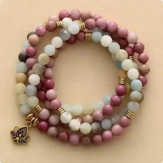 108 Beads Healing Crystal Malas & Bracelets