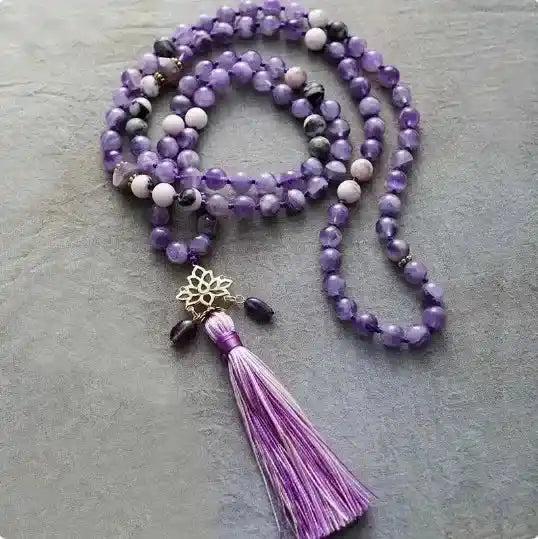 108 Beads Healing Crystal Malas & Bracelets