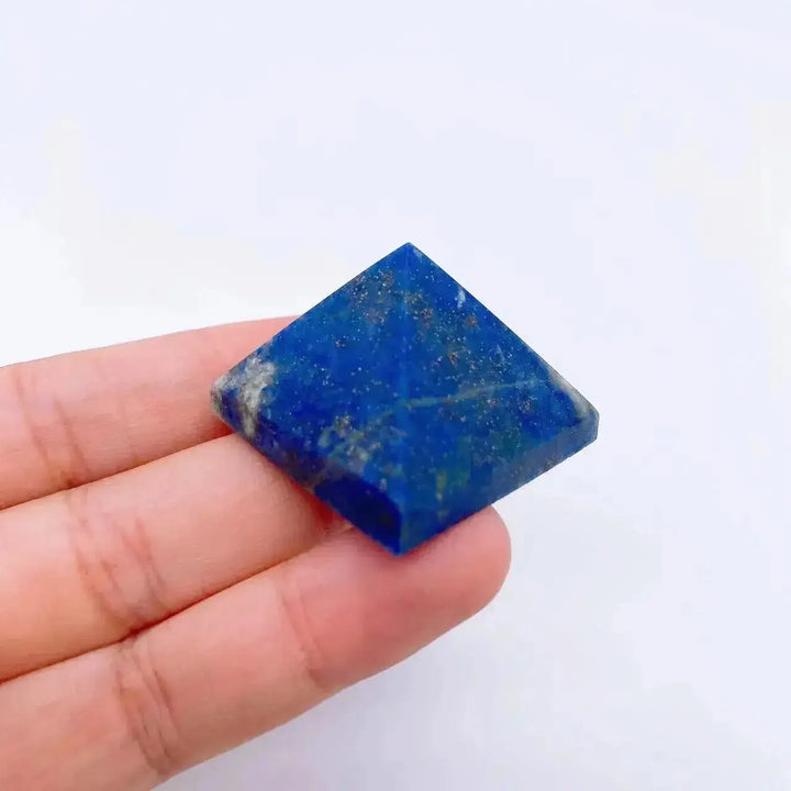 30mm Mini Natural Stone Pyramids-Pyramids-Ali-Lapis Lazuli-30mm-Crystal Destiny