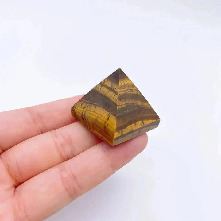 30mm Mini Natural Stone Pyramids