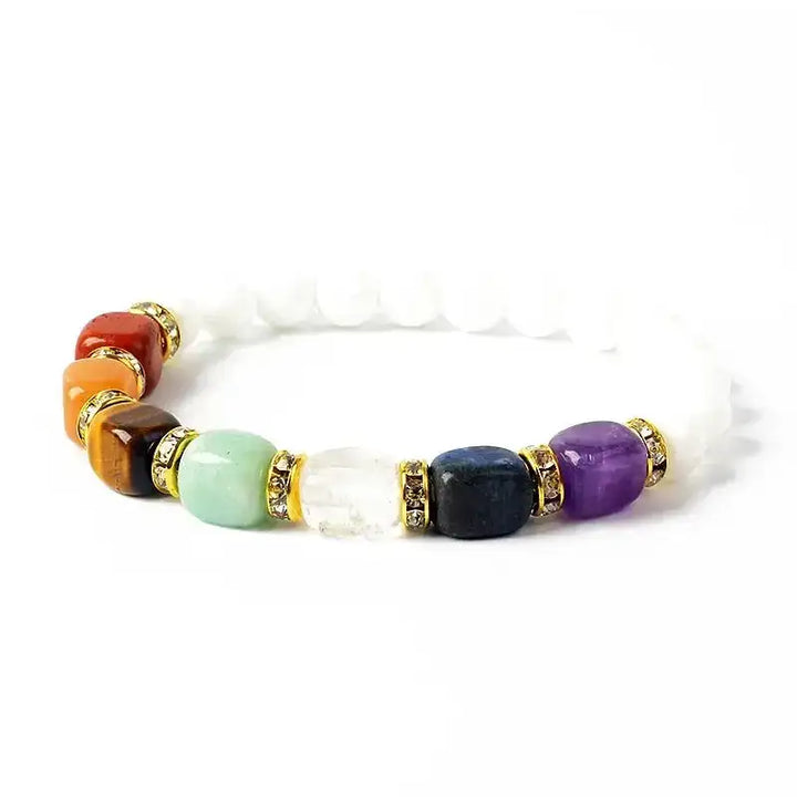 7 Chakra Beaded Bracelet-Bracelets-Ali-17-21cm-8.27inch-Crystal Destiny