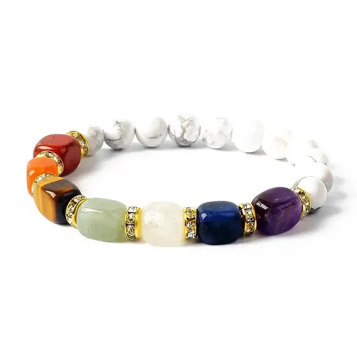 7 Chakra Beaded Bracelet-Bracelets-Ali-4-21cm-8.27inch-Crystal Destiny