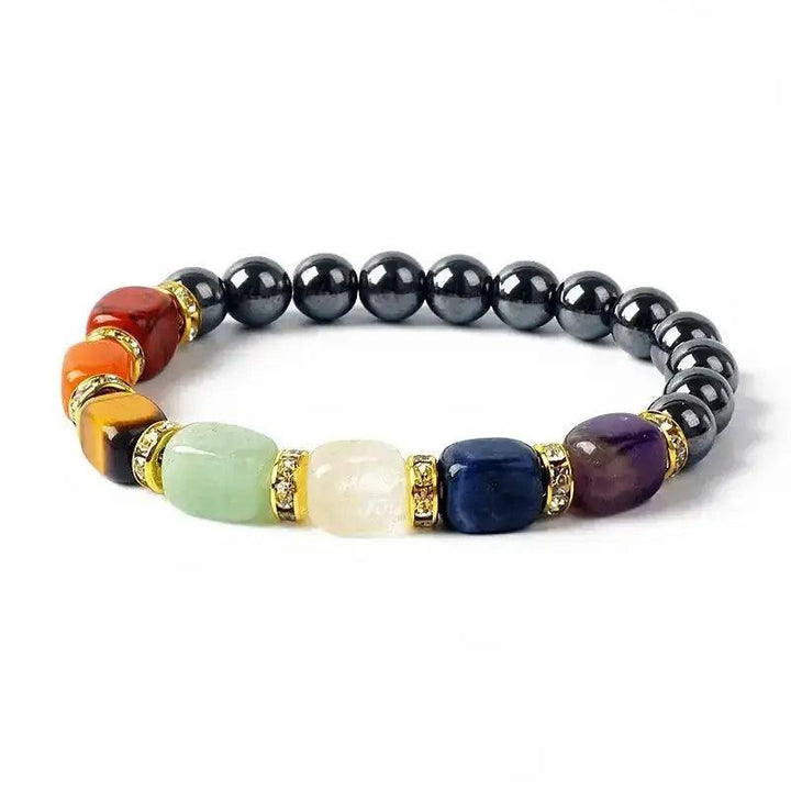 7 Chakra Beaded Bracelet Energy Balance