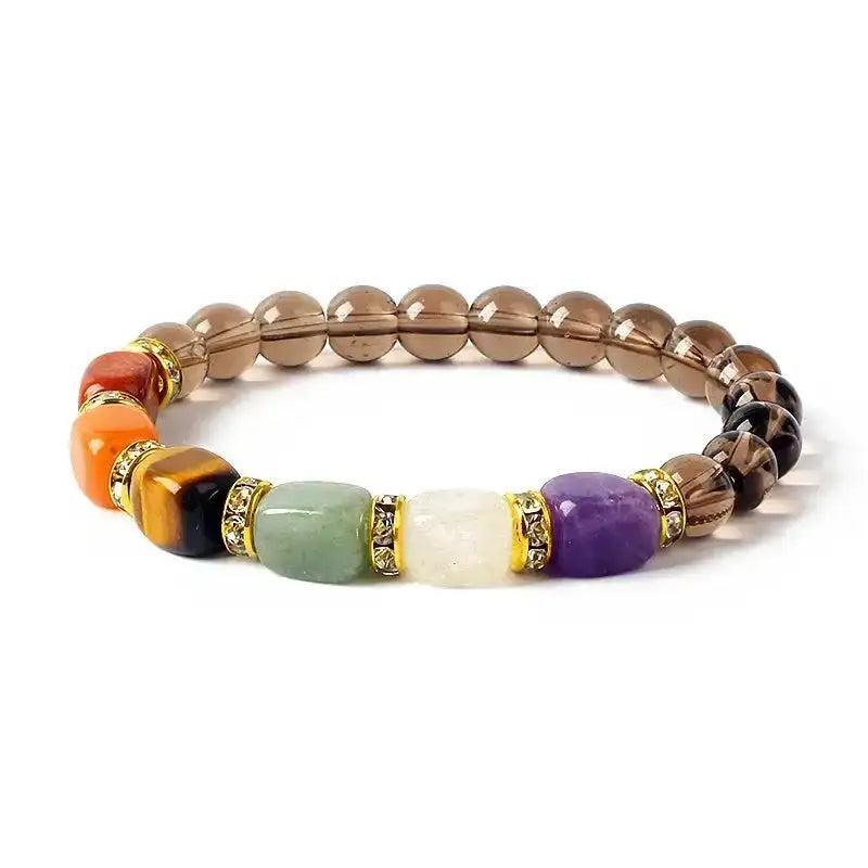 7 Chakra Beaded Bracelet Energy Balance