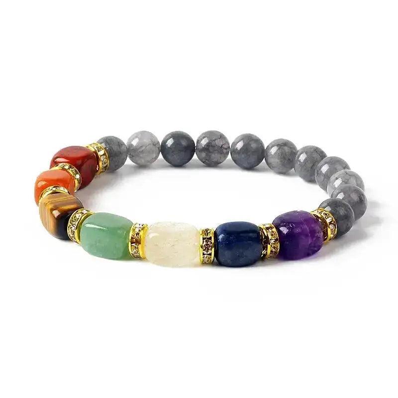 7 Chakra Beaded Bracelet Energy Balance