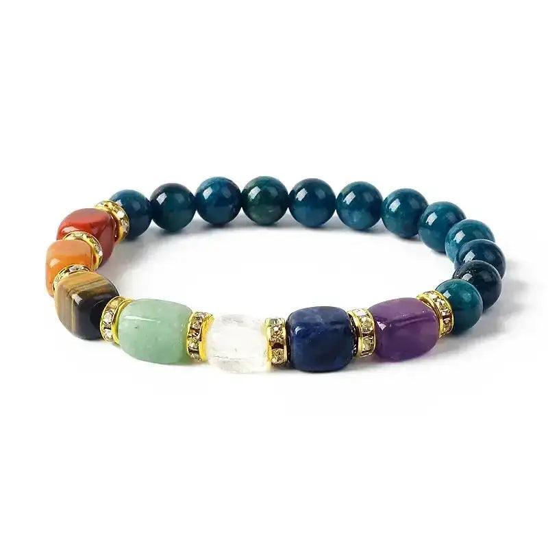 7 Chakra Beaded Bracelet Energy Balance