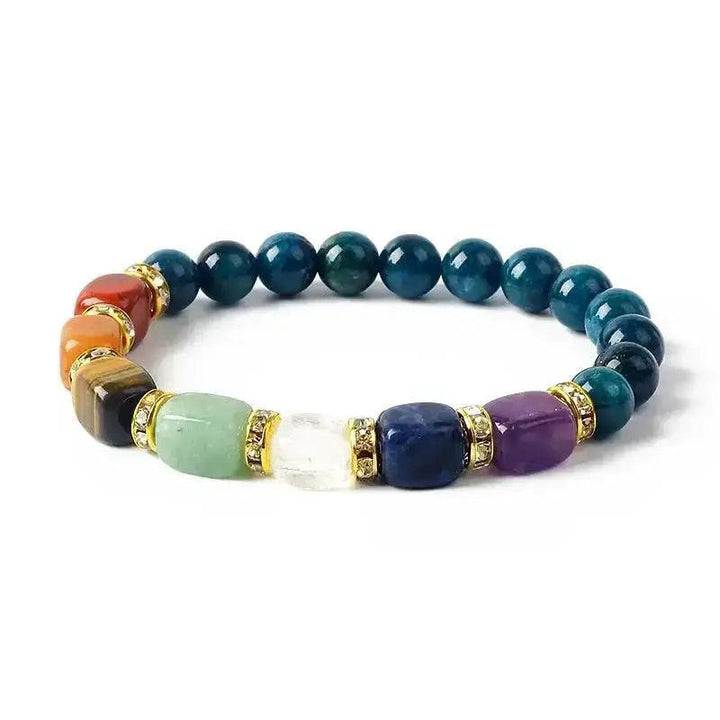 7 Chakra Beaded Bracelet Energy Balance