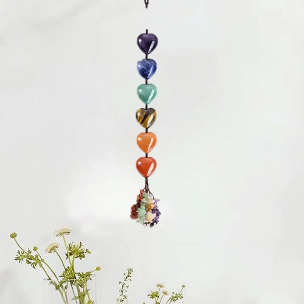 7 Chakra Crystal Car Hanging Ornament