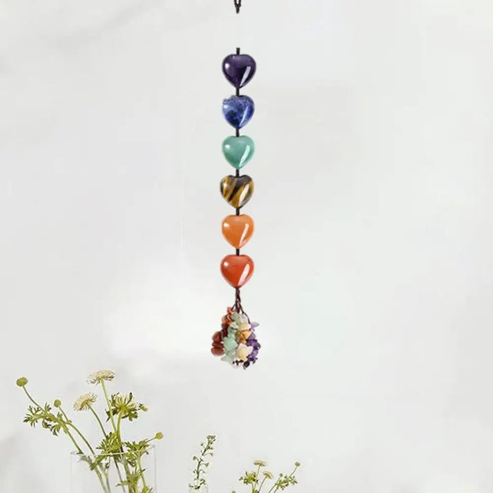 7 Chakra Crystal Car Hanging Ornament