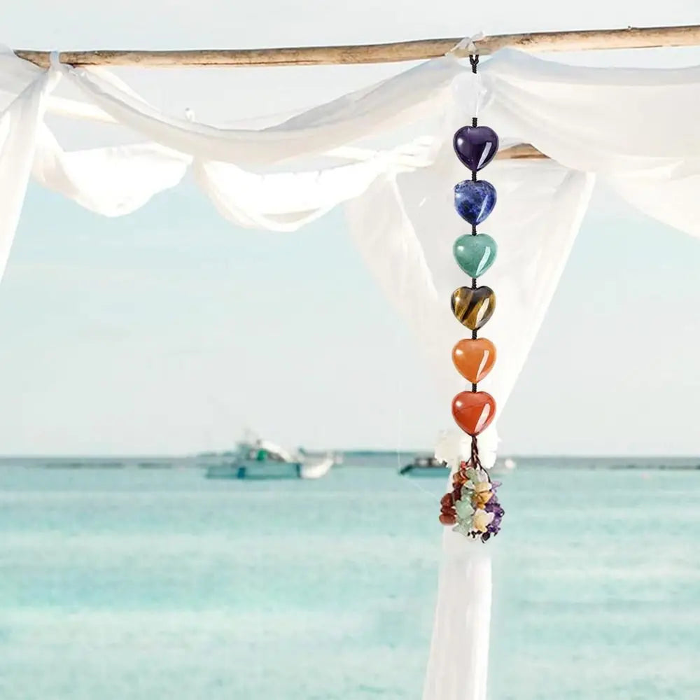 7 Chakra Crystal Car Hanging Ornament