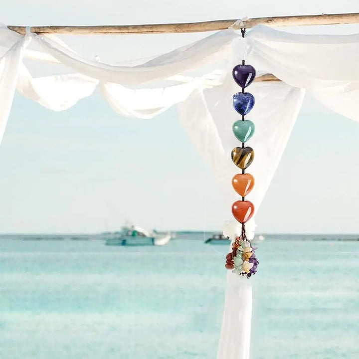 7 Chakra Crystal Car Hanging Ornament