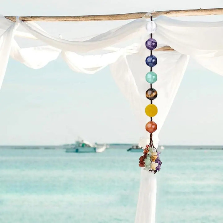 7 Chakra Crystal Car Hanging Ornament