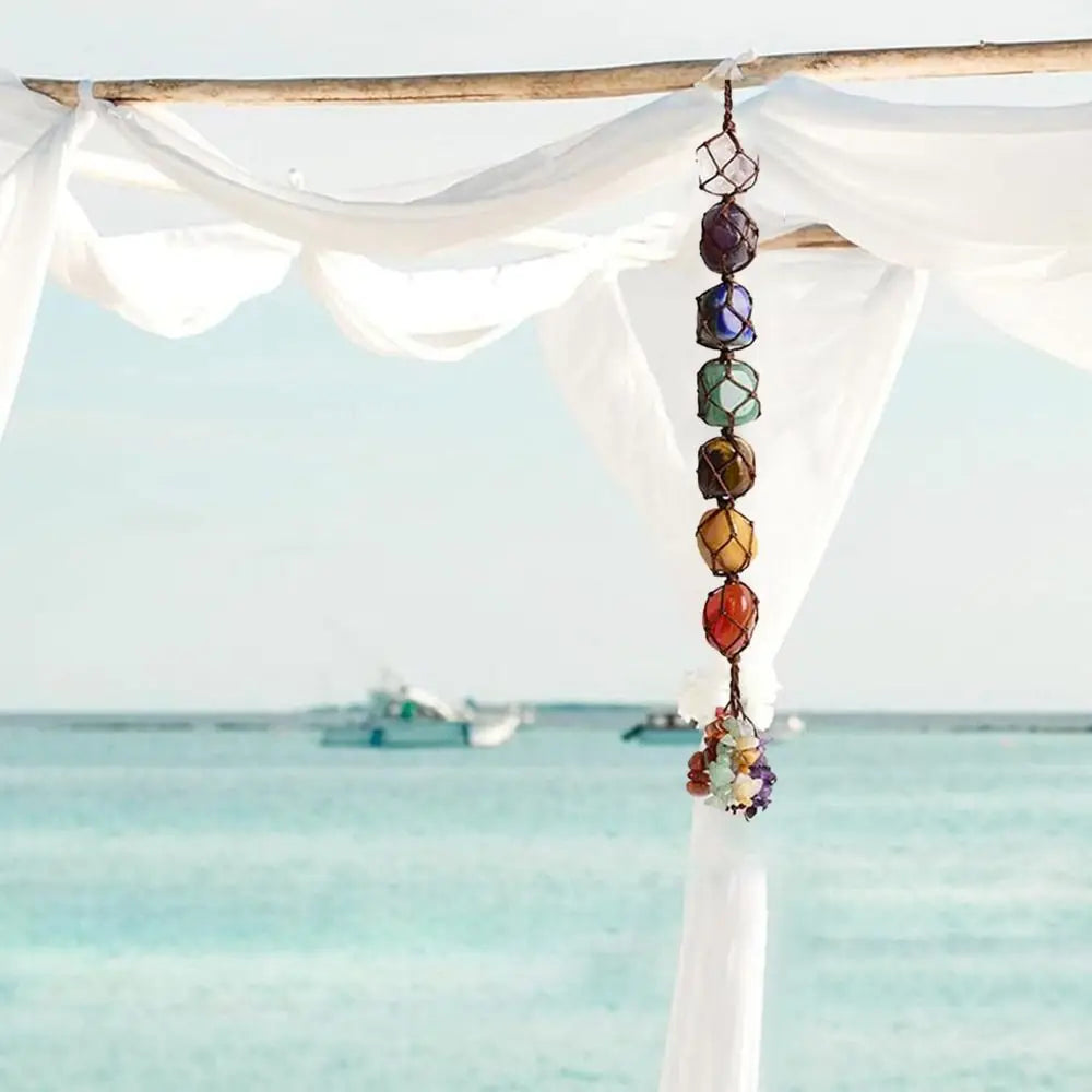 7 Chakra Crystal Car Hanging Ornament