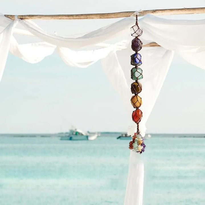 7 Chakra Crystal Car Hanging Ornament