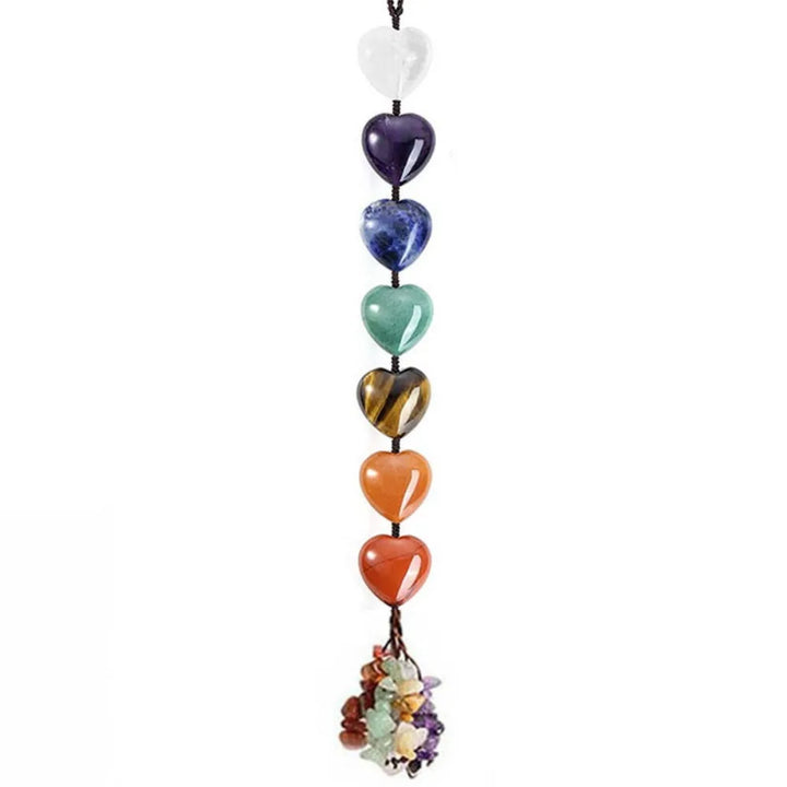 7 Chakra Crystal Car Hanging Ornament