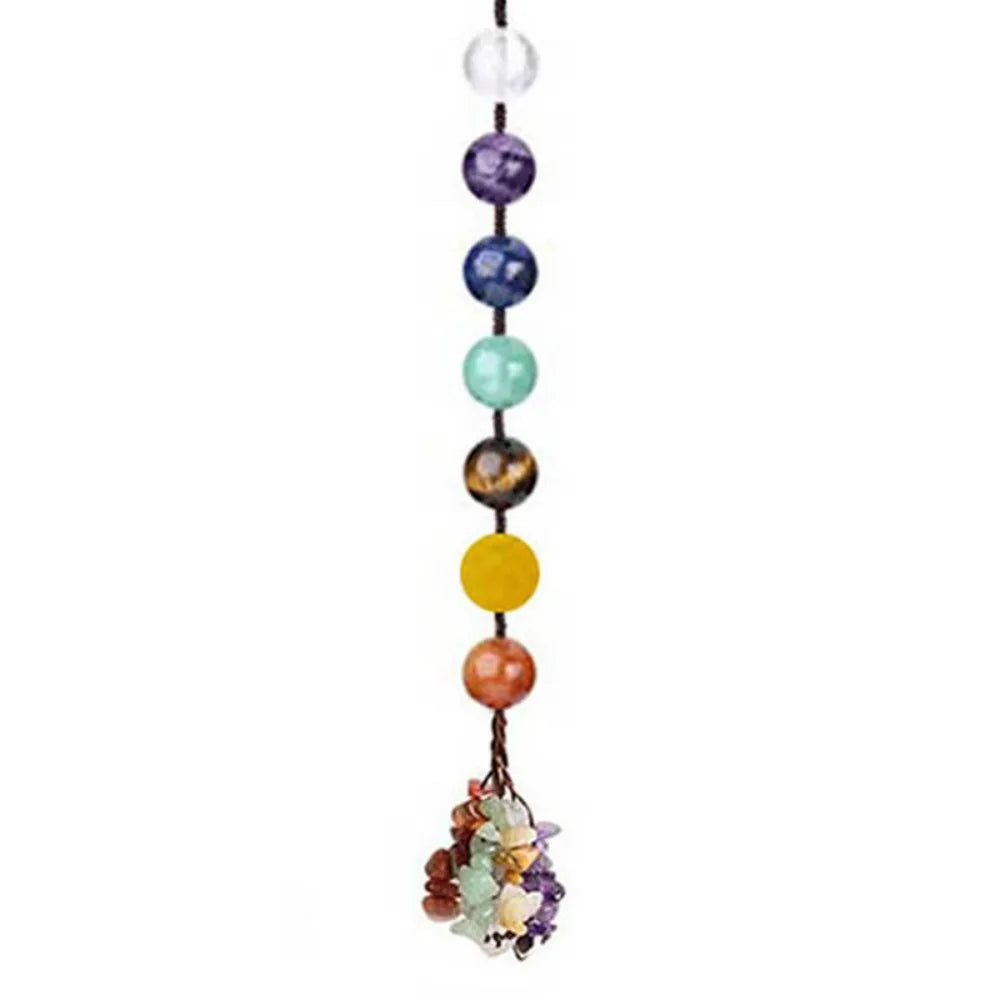 7 Chakra Crystal Car Hanging Ornament