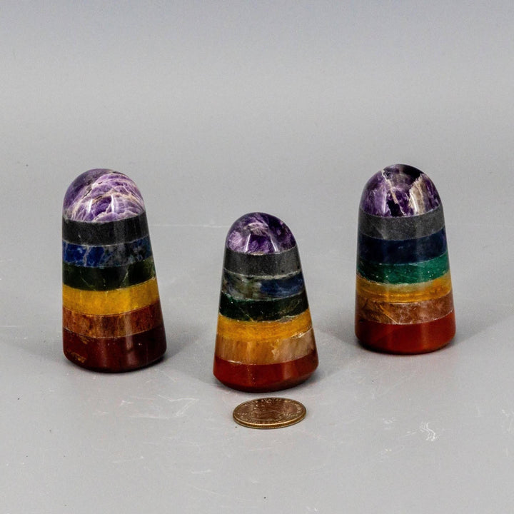 7 Chakras Crystal Pillar | Full Spectrum Energy Alignment