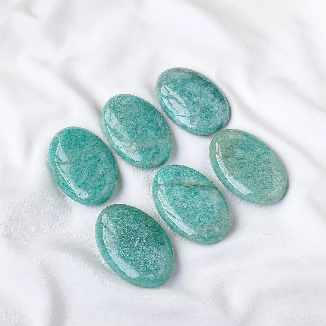 Amazonite Palm Stone