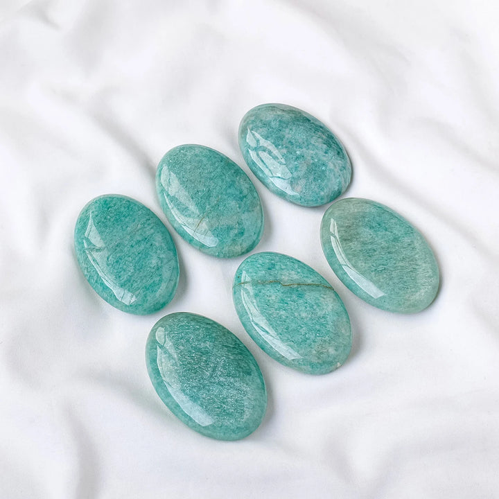 Amazonite Palm Stone