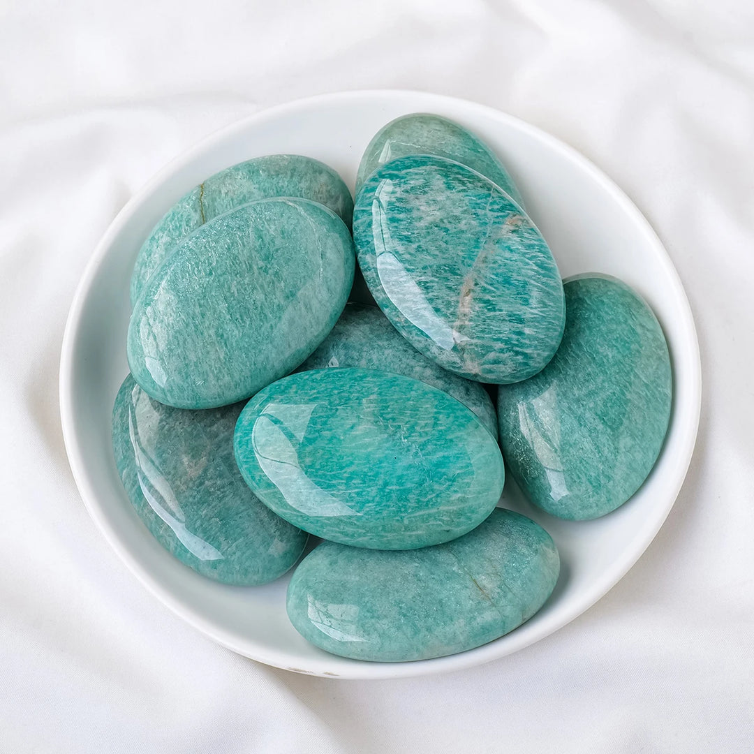 Amazonite Palm Stone