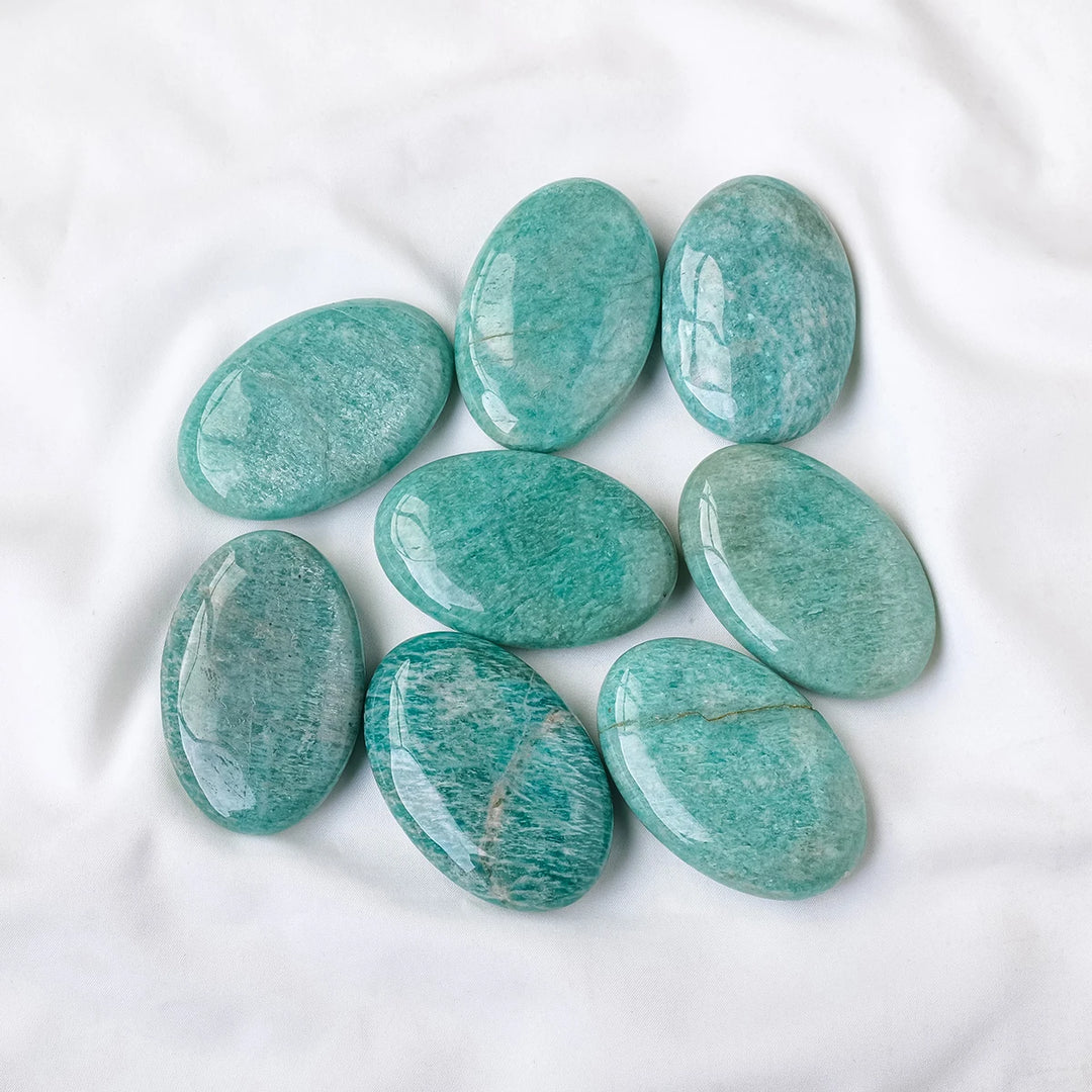 Amazonite Palm Stone