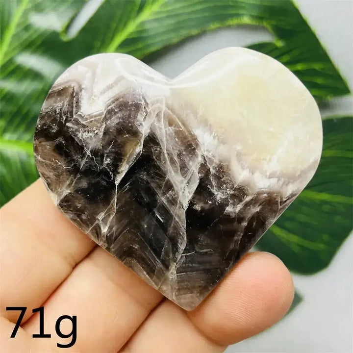 Amethyst Agate Crystal Hearts-Hearts-Ali-Weight 71g-Agate Amethyst-Crystal Destiny