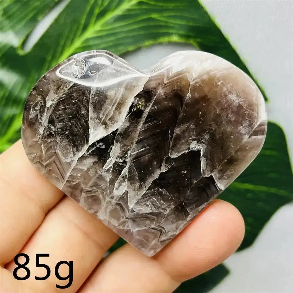 Amethyst Agate Crystal Hearts-Hearts-Ali-Weight 85g-Agate Amethyst-Crystal Destiny