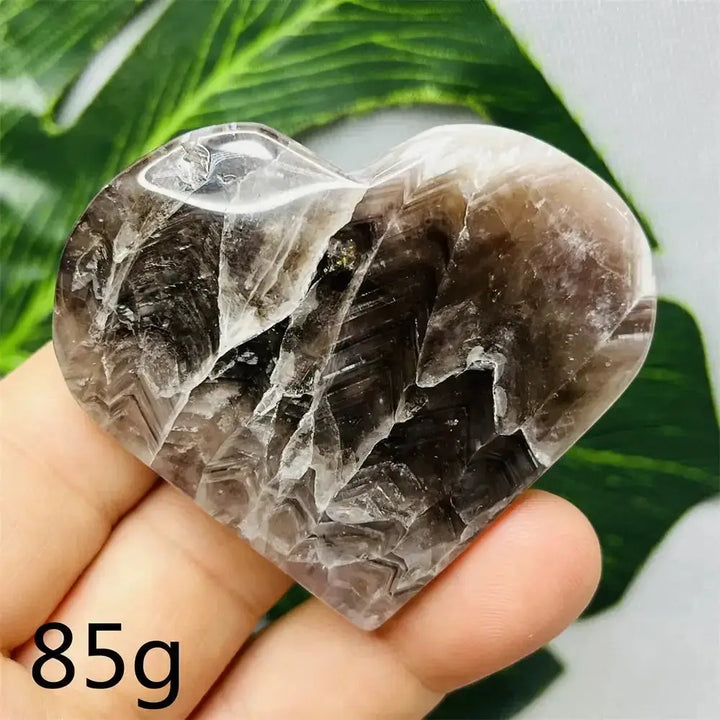 Amethyst Agate Crystal Hearts-Hearts-Ali-Weight 85g-Agate Amethyst-Crystal Destiny