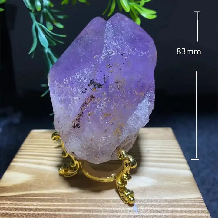 Amethyst Crystal Point with Display Stand