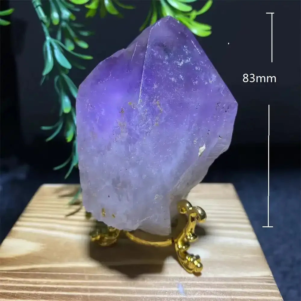 Amethyst Crystal Point with Display Stand