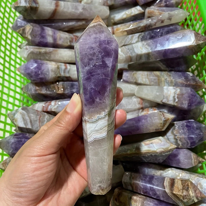Amethyst Crystal Scepter Wand