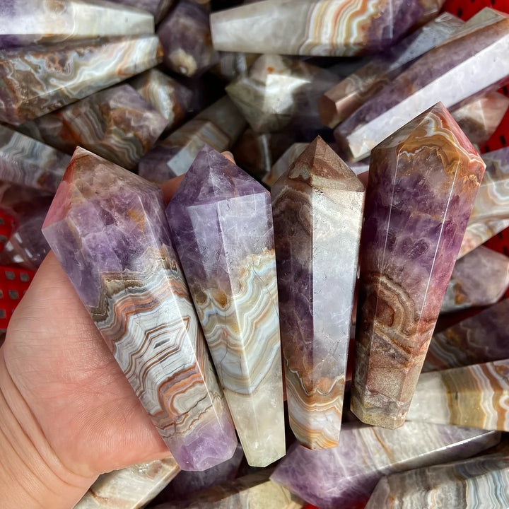 Amethyst Crystal Scepter Wand