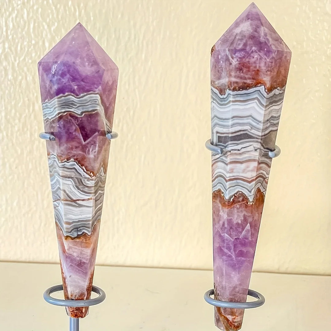 Amethyst Crystal Scepter Wand