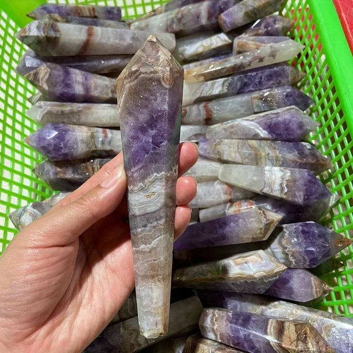 Amethyst Crystal Scepter Wand