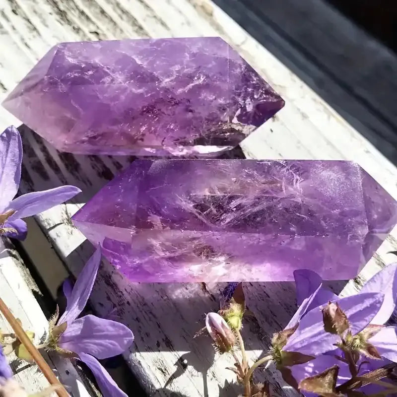 Amethyst Double-Pointed Crystal