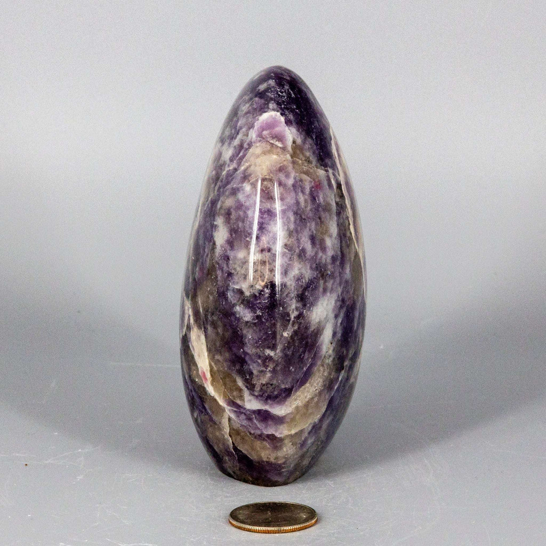 Amethyst Fat Freeform-Freeforms-Crystal Destiny-Amethyst-820g - 4.50"H x 3.50"W x 2.00"D-Crystal Destiny