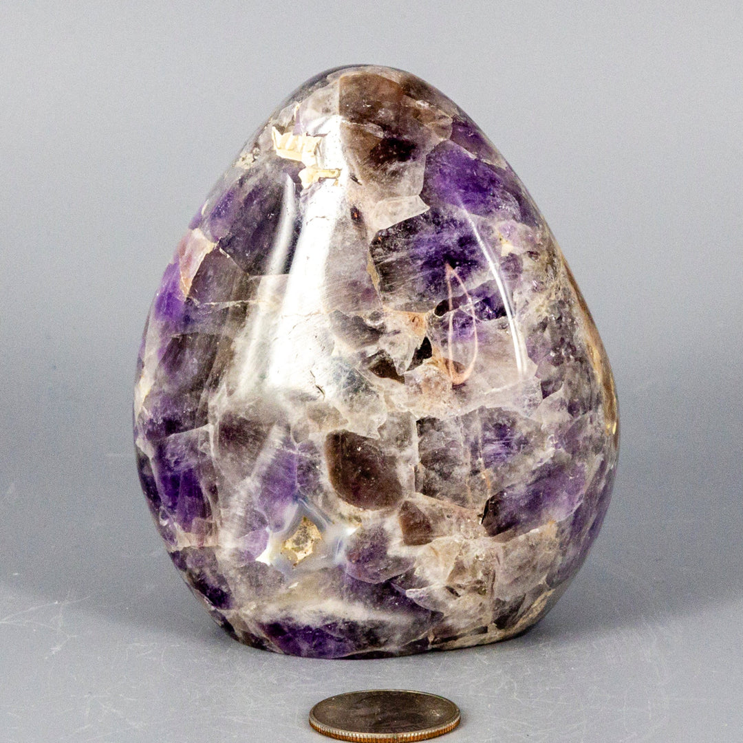 Amethyst Freeform XL-Freeforms-Crystal Destiny-Amethyst-660g - 4.00"H x 3.75"W x 2.00"D-Crystal Destiny