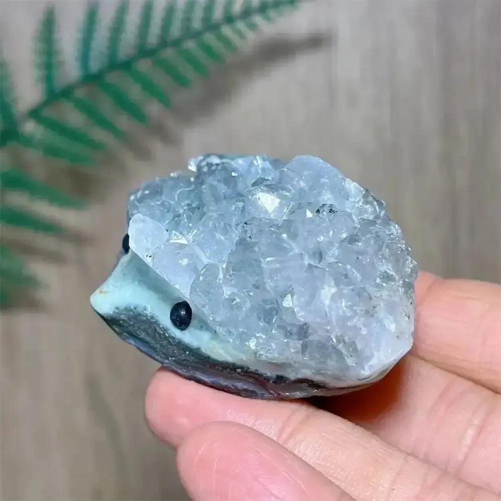 Amethyst Quartz Hedgehog Crystal Cluster | Natural Specimen
