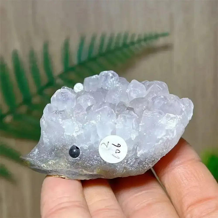 Amethyst Quartz Hedgehog Crystal Cluster | Natural Specimen