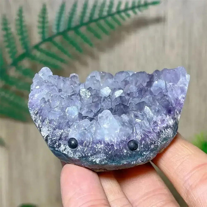 Amethyst Quartz Hedgehog Crystal Cluster | Natural Specimen